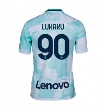 Inter Milan Romelu Lukaku #90 Bortatröja 2022-23 Korta ärmar